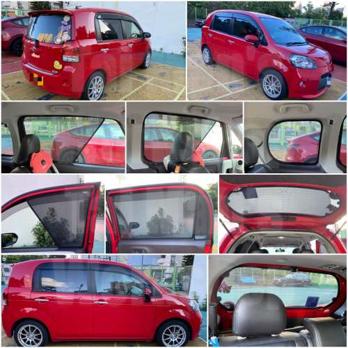 Spade Porte 全車磁石濾光窗網太陽擋