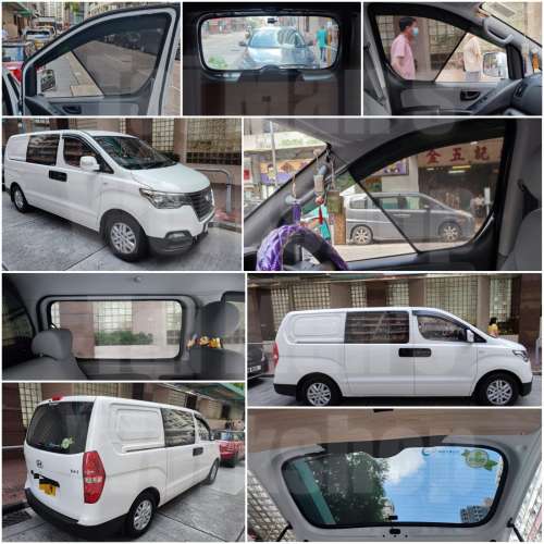 Hyundai H1 全車磁石濾光窗網太陽擋