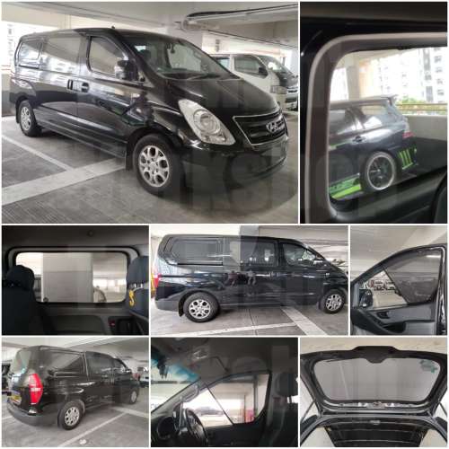 Hyundai H1 全車磁石濾光窗網太陽擋