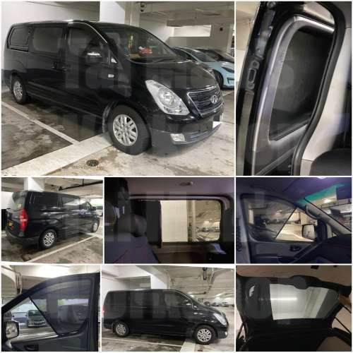Hyundai H1 全車磁石濾光窗網太陽擋