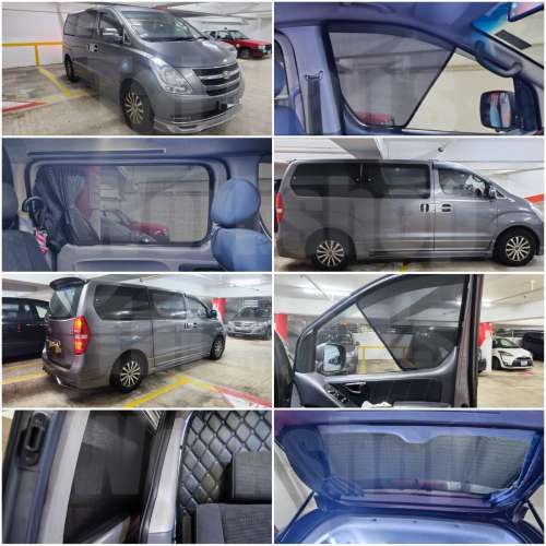 Hyundai H1 全車磁石濾光窗網太陽擋