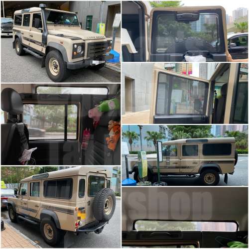 Landrover Defender 90 110 全車磁石濾光窗網太陽擋