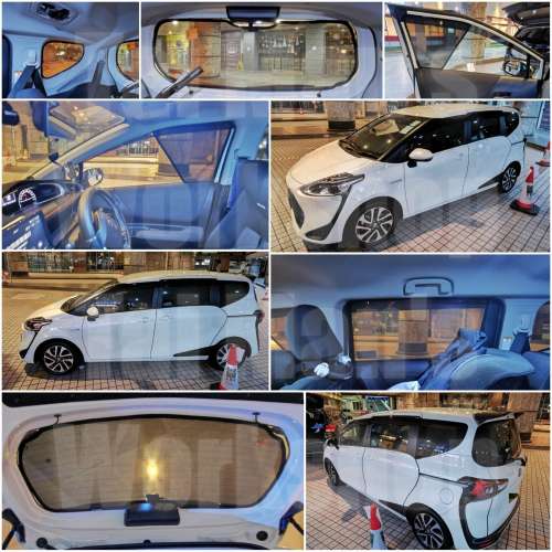 Sienta 全車磁石濾光窗網太陽擋