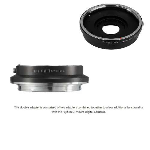 Lens Mount Double Adapter For Contax 645 (C645) Mount Lens To Fujifilm G-Mount