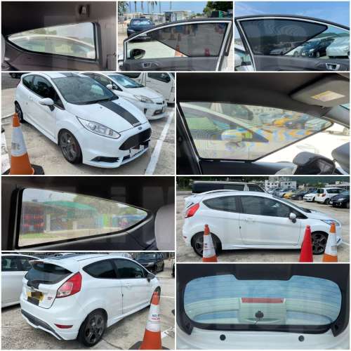 Ford Fiesta 全車磁石濾光窗網太陽擋