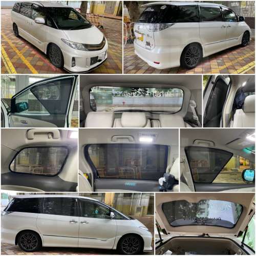 Previa Estima 全車磁石濾光窗網太陽擋