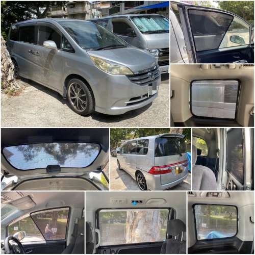 Stepwgn RG1 RG3 全車磁石濾光窗網太陽擋