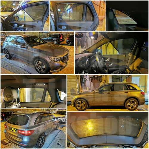 GLC250 全車磁石濾光窗網太陽擋