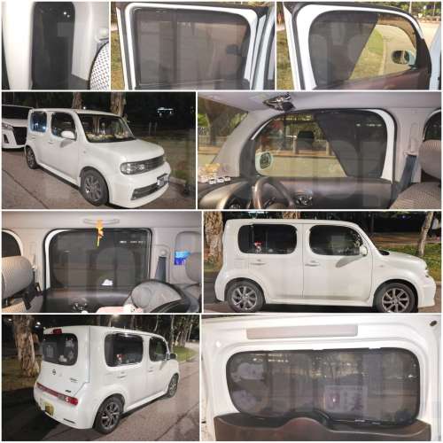 Cube Z11 Z12 全車磁石濾光窗網太陽擋