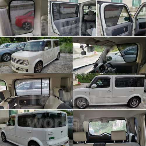 Cube Z11 Z12 全車磁石濾光窗網太陽擋