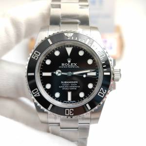 Submariner 114060 No Date Black Ceramic watch