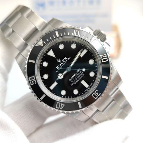 Submariner 114060 No Date Black Ceramic watch