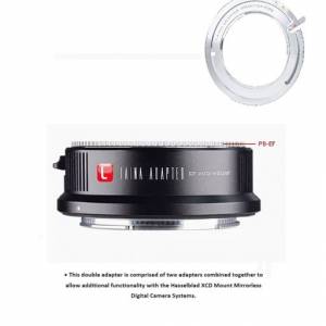 LAINA Praktica B (PB) SLR Lens And Canon EOS To Hasselblad XCD Mount (雙重接環)