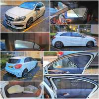 Mercedes benz Aclass A250 A200 A35 A45AMG 全車磁石濾光窗網太陽擋