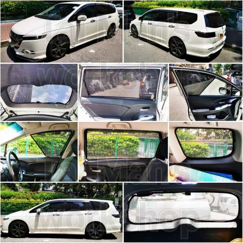 Odyssey RB3 全車磁石濾光窗網太陽擋