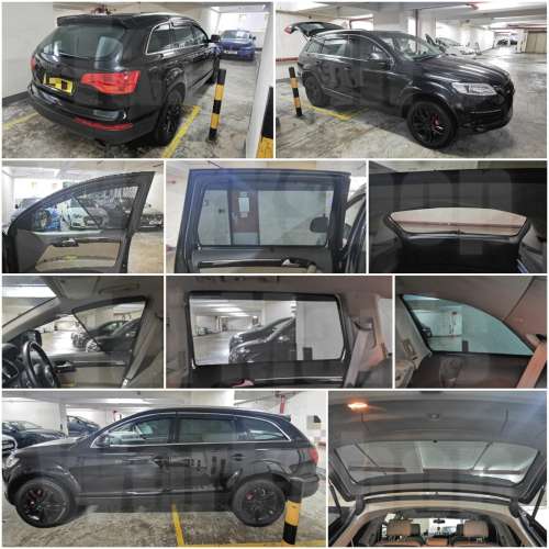Q7 全車磁石濾光窗網太陽擋