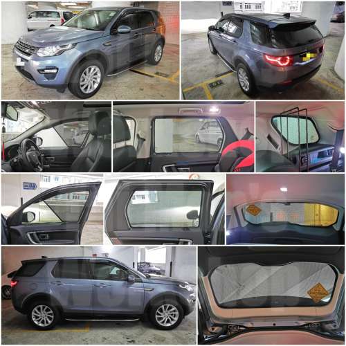 Landrover Rangerover Velar Discoveryspot Defender 全車磁石濾光窗網太陽擋