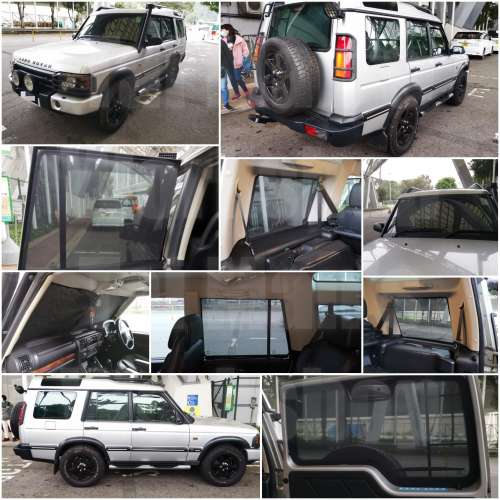 Landrover Rangerover Velar Discoveryspot Defender 全車磁石濾光窗網太陽擋