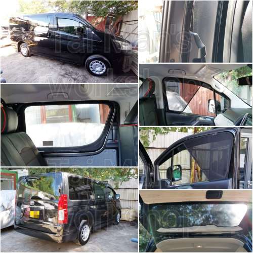 Hiace 300 全車磁石濾光窗網太陽擋