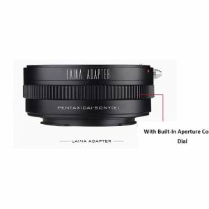 LAINA Pentax K AF Mount (PKAF) DSLR Lens To Sony Alpha E-Mount II