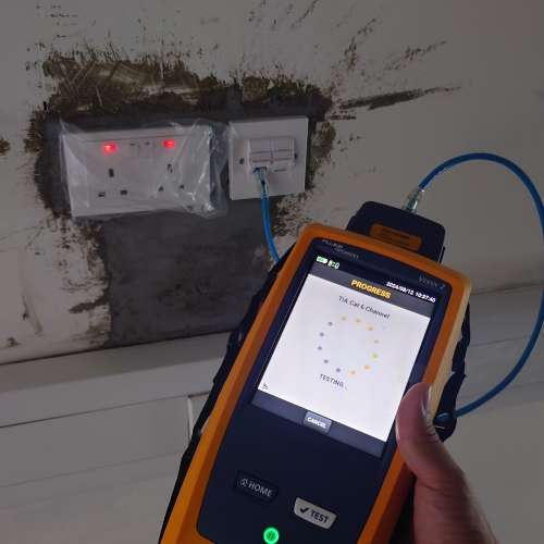 Fluke DSX-8000 Cableanalyzer 測試連報告