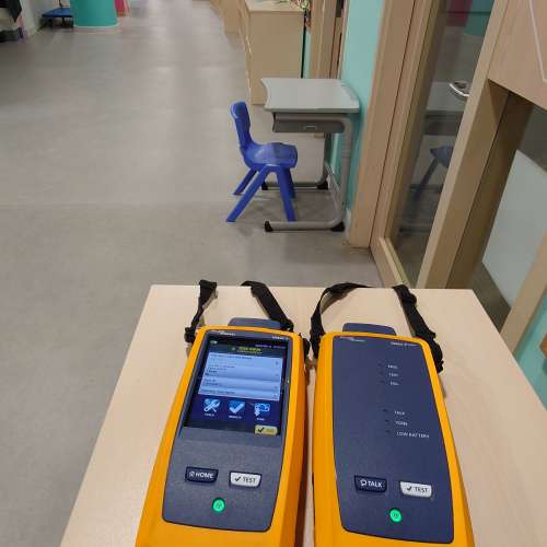 Fluke DSX-8000 Cableanalyzer 測試連報告