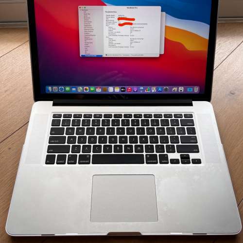 Apple MacBook Pro 15" in late 2013 16GB RAM 1TB SSD
