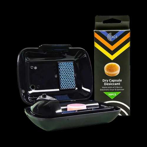 ACS Revivo &ndash; 入耳式監聽 耳機 助聽器 乾燥消毒機 + 乾燥劑 組合