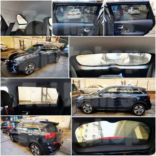 KIA Stonic Niro Sportage 全車濾光窗網太陽擋