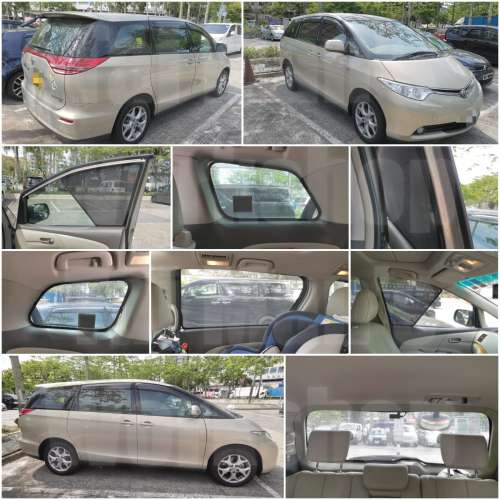 Previa Estima 全車磁石濾光窗網