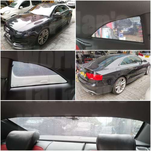 Audi A5 Sportback 全車濾光窗網太陽擋