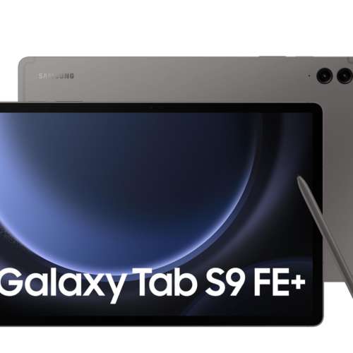 (全新未開盒+連原裝機套) SAMSUNG Tab S9 FE+ wifi版 128 GB (灰色）