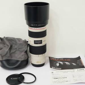 Canon EF 70-200mm f/4 L IS USM (防震版本) - 99% New，送 KENKO PRO1D 保護濾鏡