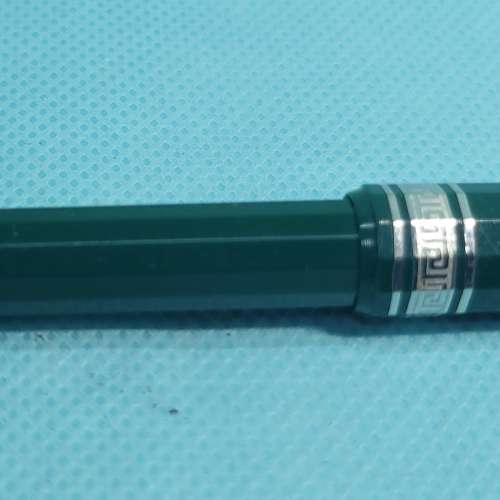 OMAS 75th ANNIVERSARY BALLPOINT PEN GREEN CHROME MADE IN ITALY