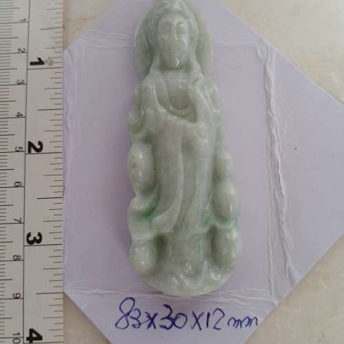 清貨買一送一，翡翠觀音吊咀原價每個680元，現兩個共售680元。no.D 26.9.24