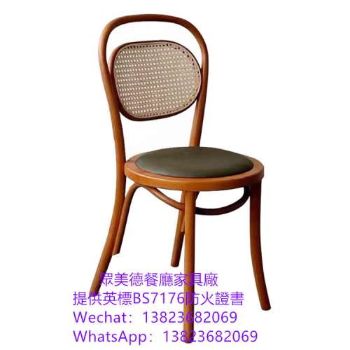 靠背編藤餐椅訂製廠家,專業生產編藤餐椅訂造,茶餐冰室餐椅訂做,料理店越式餐廳餐椅...