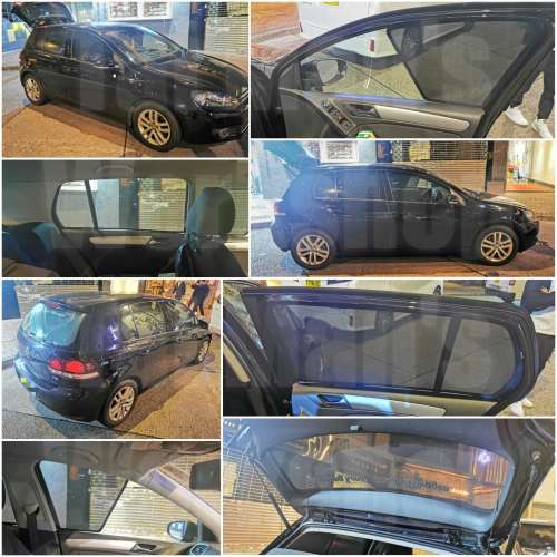 VW GOLF 全車磁石濾光窗網太陽擋