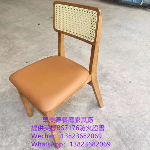 圓形靠背餐椅訂製,新款餐枱椅訂做,白蠟木實木餐椅凳子訂造,阻燃皮革餐枱椅訂製工廠,...