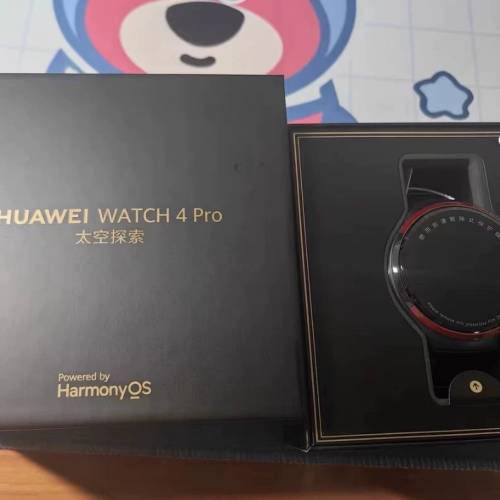 Huawei 華為Watch 4 Pro 太空探索 深灰色钛金属錶带