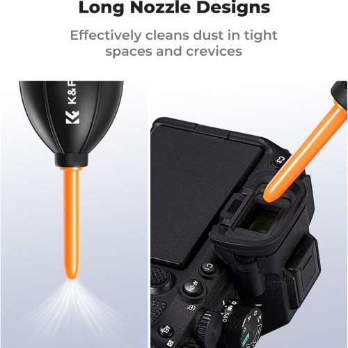 K&F Concept Lens Air Blower, Rubber Bulb Air Pump Dust Blower Cleaner - KF08.045