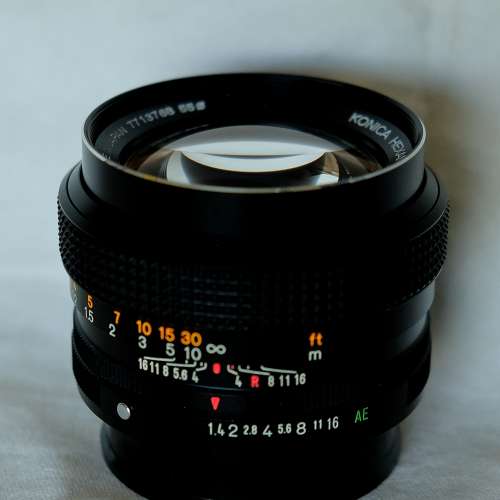Konica Hexanon AR 50mm f1.4