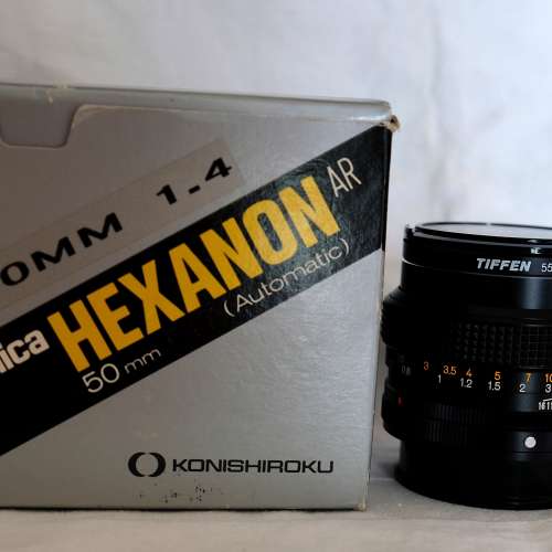 Konica Hexanon AR 50mm f1.4