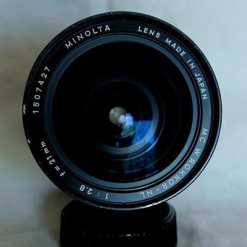 Minolta MC W.ROKKOR-NL 21mm f2.8