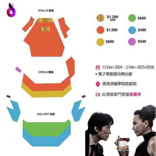 黃子華劉嘉玲舞| 倫敦人綜藝館 2024| 林峯澳門門票Ticketbuynow 購票站