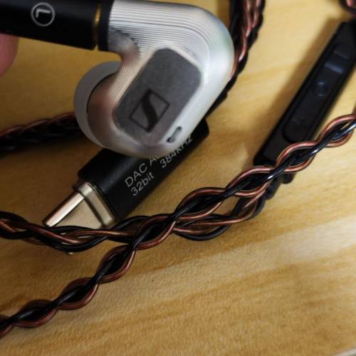 Diy IE900耳機連Type -C 內置Dac升級線 ( 可通話 )