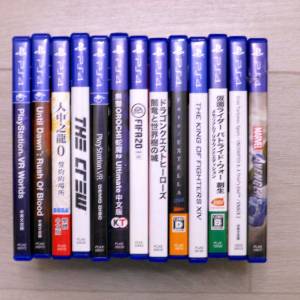 PS4 Games Playstation 4 Games 全部 $350