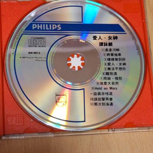 寶麗金譚詠麟CD，$100起
