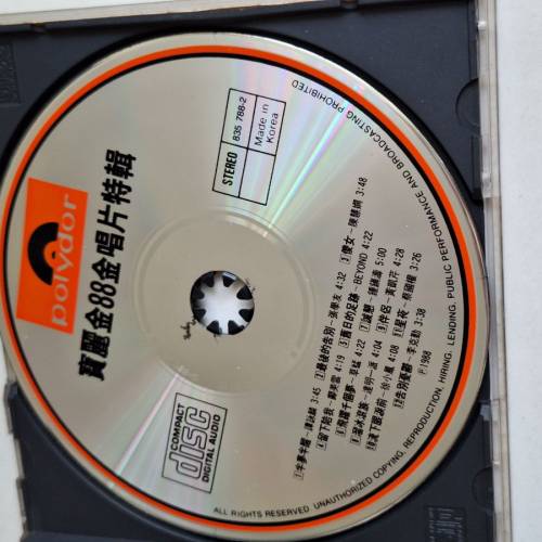 寶麗金譚詠麟CD，$100起