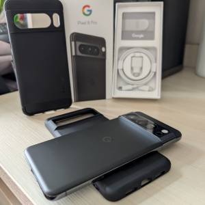 Google Pixel 8 Pro 512GB (US ver.)(with Spigen Case).