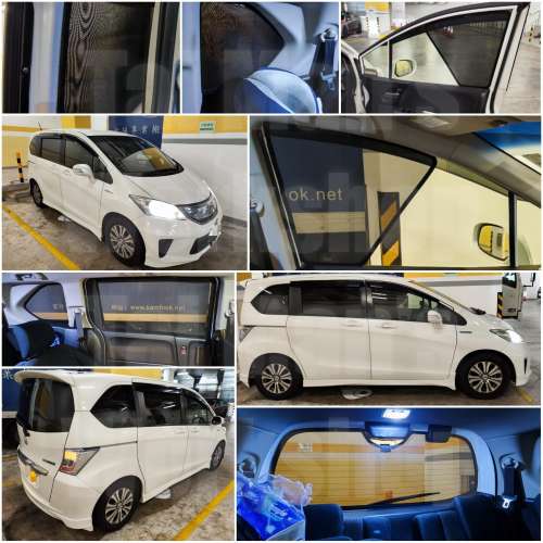 Honda Freed 全車磁石濾光窗網太陽擋